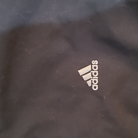 Adidas women's medium black thin jacket - Picture 3 of 7